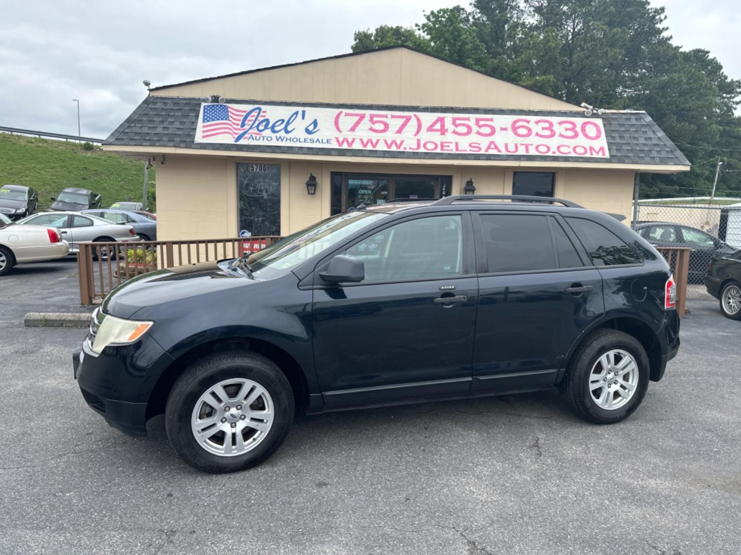 2010 /Blue Ford Edge (2FMDK3GC1AB) , located at 5700 Curlew Drive, Norfolk, VA, 23502, (757) 455-6330, 36.841885, -76.209412 - Photo#0